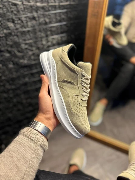 Knack Günlük Ayakkabı 707 Vizon Süet - 2