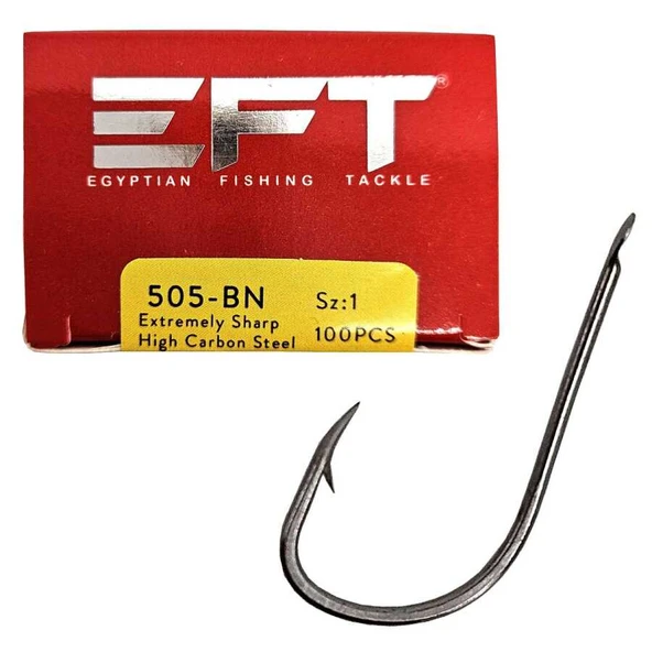 EFT 505 Black Nickel Olta İğnesi 100 Adet  1