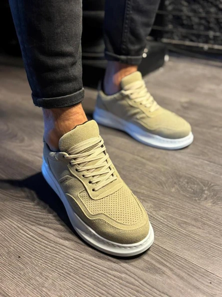 Knack Günlük Ayakkabı 707 Vizon Süet - 3