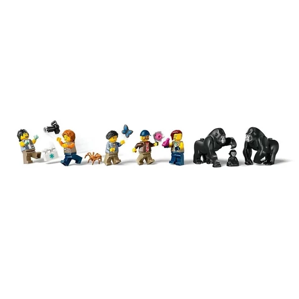 60437 Lego City Orman Kaşifinin Helikopteri Kamp Yerinde 881 Parça +8 Yaş - 3