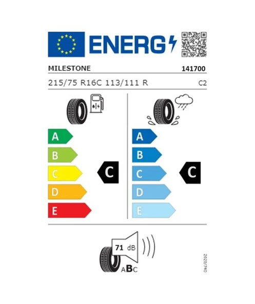 Milestone Vanmile 215/75 R16C 116/114R 10PR Yaz Lastiği - 2025 - Resim 2