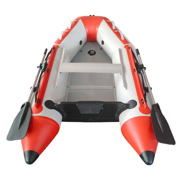 REMIXON 2.30M*132CM 0.90MM AHŞAP TABAN ŞİŞME BOT (RED GREY)  Standart Standart - 3