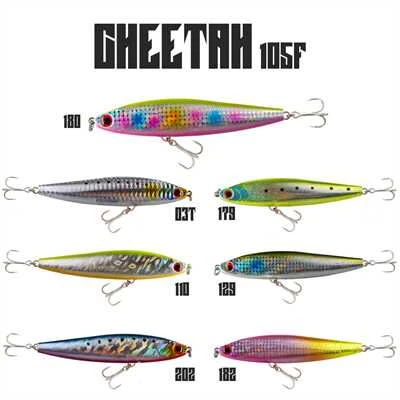 Fujin Cheetah 105F 19gr 10.5cm Maket Balık  129 3D İnakko