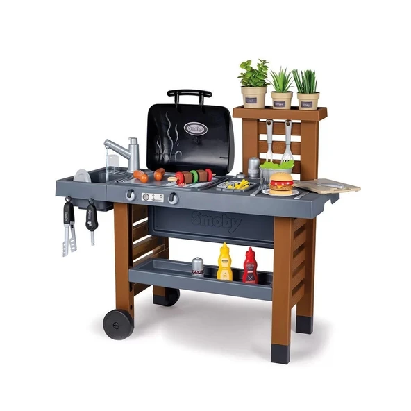7600312004 Smoby Garden Kitchen Bahçe Mutfağı Oyun Seti - 2