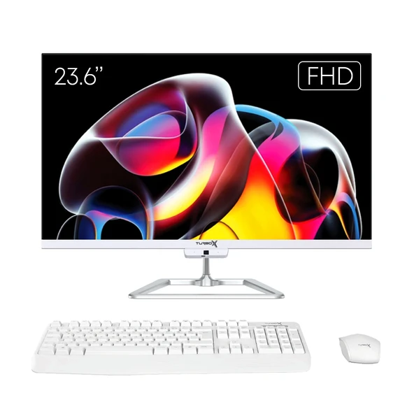Turbox TAx1409 i5 12450H 16GB DDR4 Ram 256GB SSD 23.6 inç FHD Bluetooth Webcam WiFi All in One PC