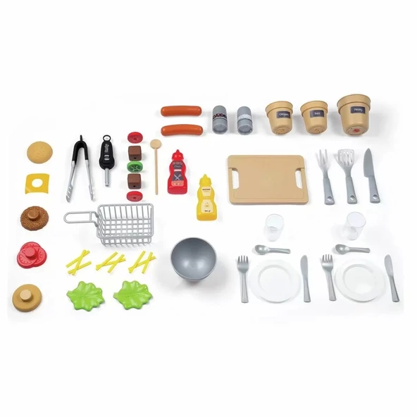 7600312004 Smoby Garden Kitchen Bahçe Mutfağı Oyun Seti - 6
