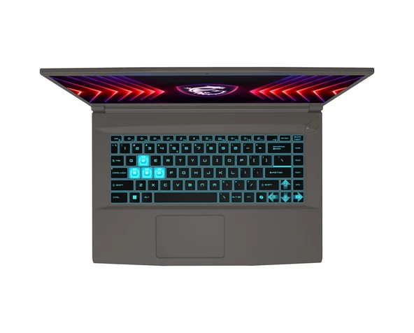 Msi THIN 15 B12UC-1479XTR  i7-12650H 16 GB 512 GB SSD RTX3050 15.6" Dos Dizüstü Bilgisayar - 4