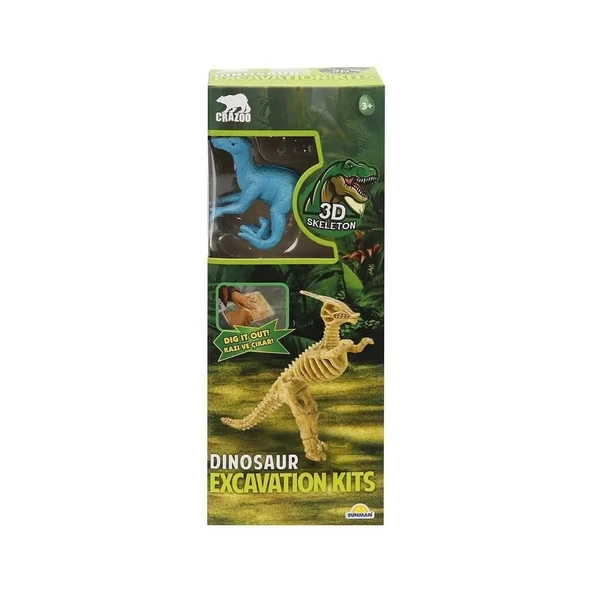 3563 Crazoo Dinozor Figürlü 3d Kazı Seti