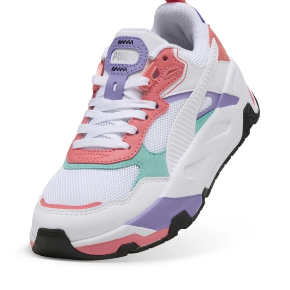 Puma Trinity Jr Beyaz Kadın Yürüyüş/Spor Ayakkabı - 390838 21 - 3