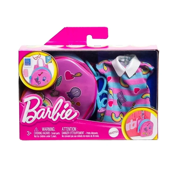 Hjt42 Barbie'nin Mini Çanta Aksesuarları - 7