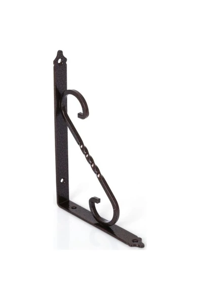 Ferforje Dekoratif Raf Altı Raf Ayağı Bakır 135 X 190 Mm