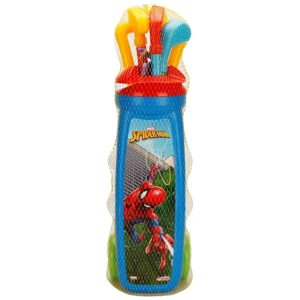 Spiderman Golf Arabası Oyuncak Eğitici Oyun Seti Mavi - 2