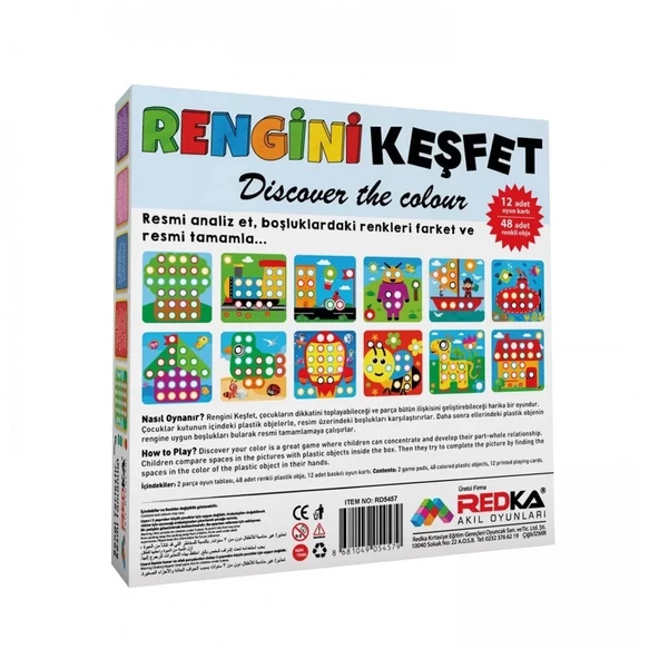 5457 Redka, Rengini Keşfet / +2 Yaş - 5