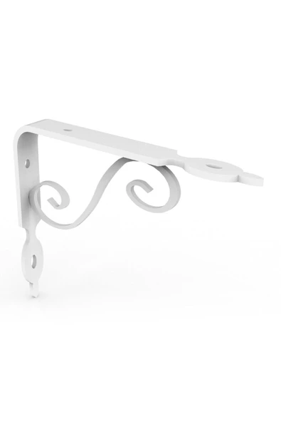 Ferforje Raf Altı No:2 Beyaz 1 Adet