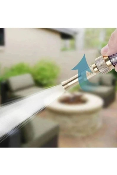 Yüksek Basınçlı Ayarlanabilir Bahçe Sulama Araba Yıkama Tazyikli Su Püskürtme Tabancası - 3