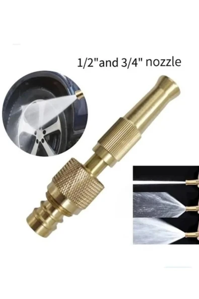 Yüksek Basınçlı Ayarlanabilir Bahçe Sulama Araba Yıkama Tazyikli Su Püskürtme Tabancası - 4