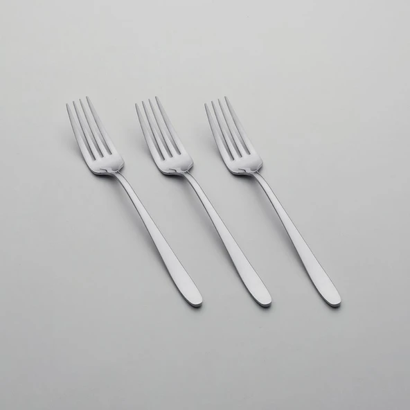 Nehir sultan yemek kaşık ve çatal seti takımı 24 parça 12 kişilik - Resim 3