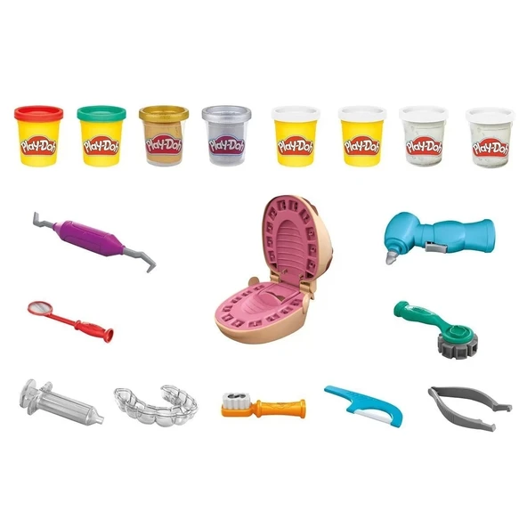 F1259 Play-doh Dişçi Seti +3 Yaş - 2