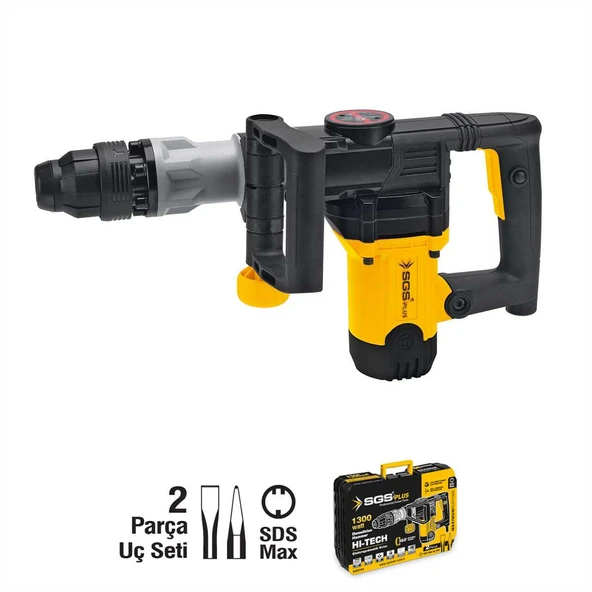 SGS5184 Elektropnomatik Kırıcı SDS Max 1300 Watt 23 Joules - 3