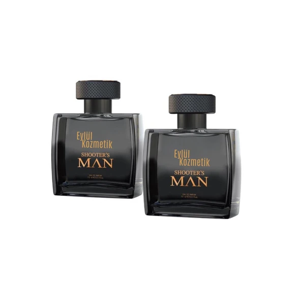 Farmasi Shooter's Man Black Erkek Parfümü Edp 75 ml x 2 Adet