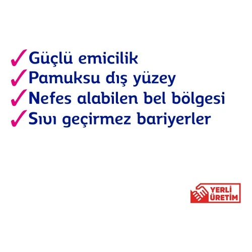 Giggles Yetişkin Emici Külot Bez Orta Boy (Medium) 30'lu 4 Paket (120 Adet) Bel Boy 70-120 cm - 3