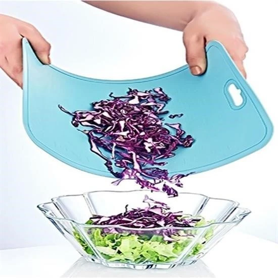 By Nevser® Bükülebilir Esnek Kesme Matı Meyve Sebze Doğrama Kesme Tahtası 20x30 cm