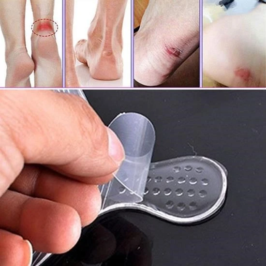 By Nevser® Ayakkabı Arkası Vurmalarına Karşı Silikon Topuk Koruyucu - 3