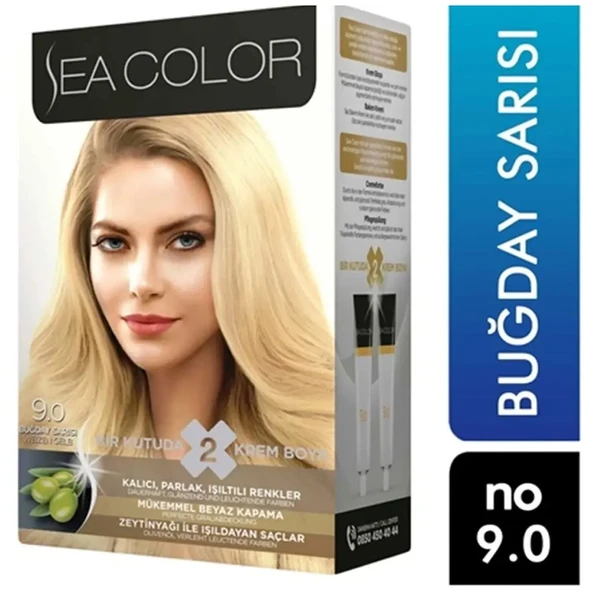 SEA COLOR 9 0 Buğday Sarısı Set Boya - 2