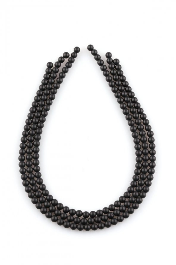 Mat Oniks Doğal Taş Dizi 6 mm Küre Kesim ürün görseli