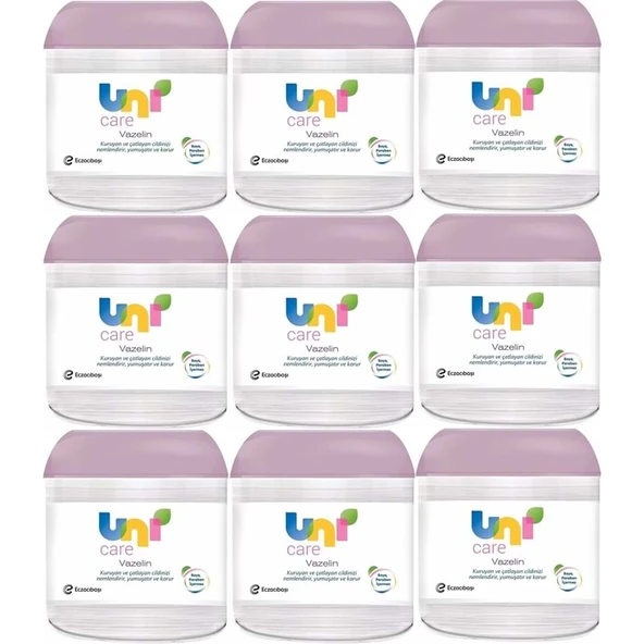 Uni Baby Vazelin 100ML Klasik (9 Lu Set) - 2