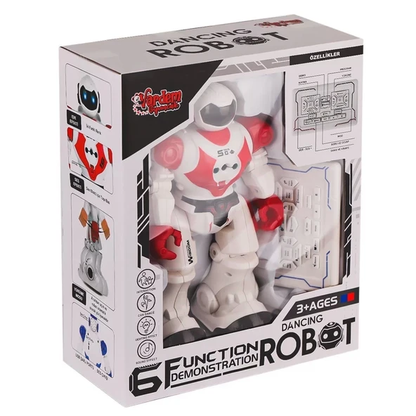 Gge-606-29 Kumandalı Işıklı Dansçı İnteraktif Robot -vardem Oyuncak - 2