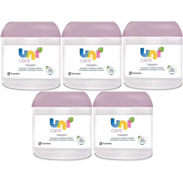 Uni Baby Vazelin 100ML Klasik (5 Li Set) ürün görseli