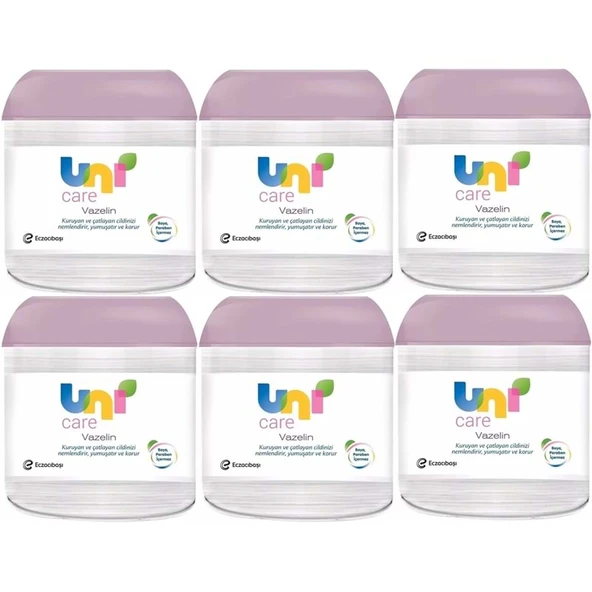 Uni Baby Vazelin 100ML Klasik (6 Lı Set) - 2