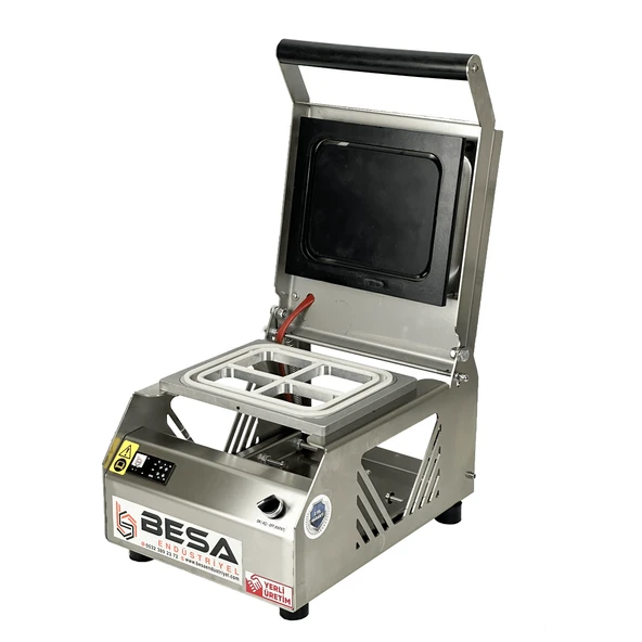 Dört Bölmeli Paslanmaz Tabdlot Yemek Paketleme Makinesi - 4