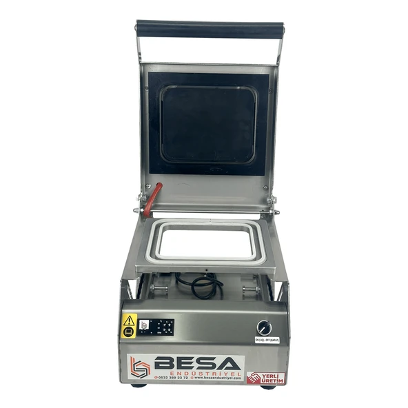 Tek Bölmeli Paslanmaz Tabdlot Yemek Paketleme Makinesi