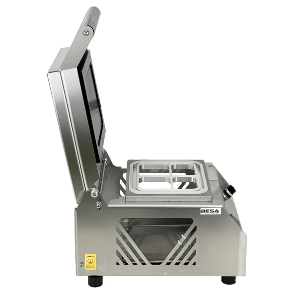 Dört Bölmeli Paslanmaz Tabdlot Yemek Paketleme Makinesi - 3