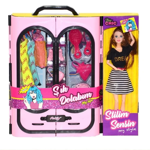 02441 Oydaş, Anlily Bebek Ve Elbise Dolabı - Resim 2