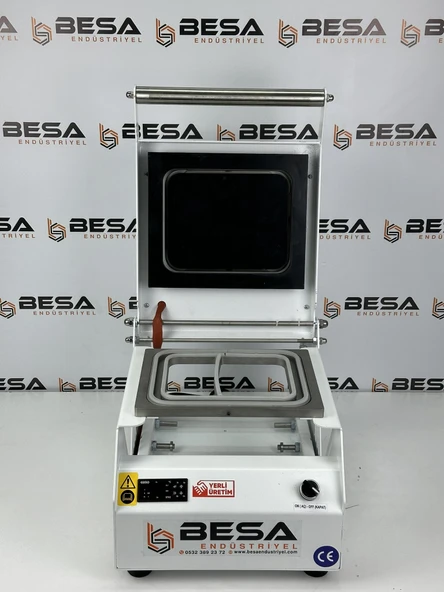 İki Bölmeli Tabak Ve Kase Kapatma Makinesi