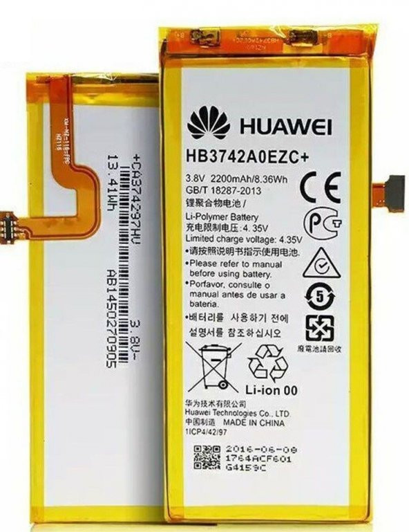 Elvita Huawei P8 Lite  Batarya Pil