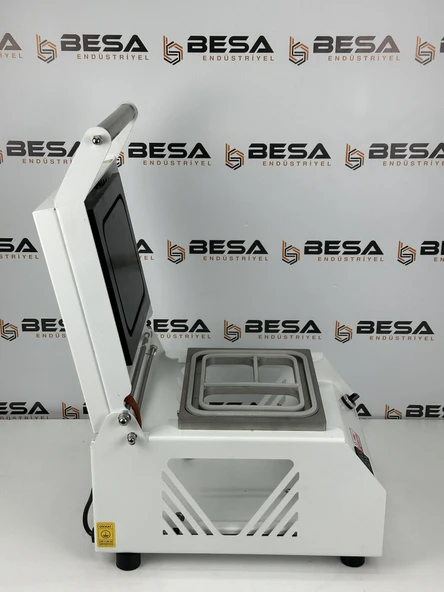 Üç Bölmeli Tabak Ve Yemek Paketleme Makinesi - 4