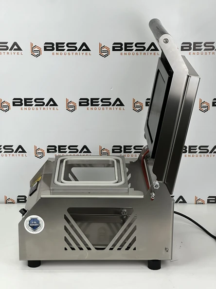 Tek Bölmeli Paslanmaz Tabak Ve Kase Kapatma Makinesi - 6