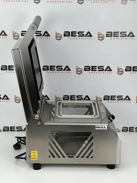 Tek Bölmeli Paslanmaz Tabak Ve Kase Kapatma Makinesi - 2