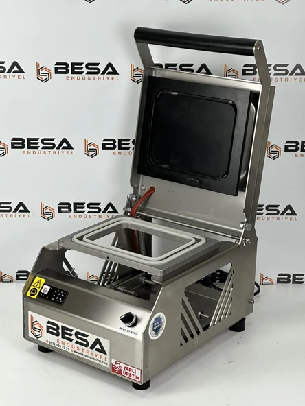 Tek Bölmeli Paslanmaz Tabak Ve Kase Kapatma Makinesi - 3