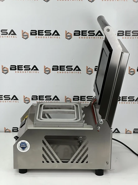 İki Bölmeli Paslanmaz Tabak Ve Kase Kapatma Makinesi - 6