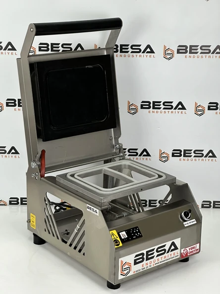 İki Bölmeli Paslanmaz Tabak Ve Kase Kapatma Makinesi - 2