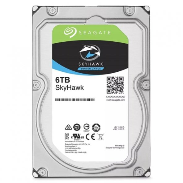 Seagate SKYHAWK 3,5 6TB 256MB 5900 ST6000VX001 - 1
