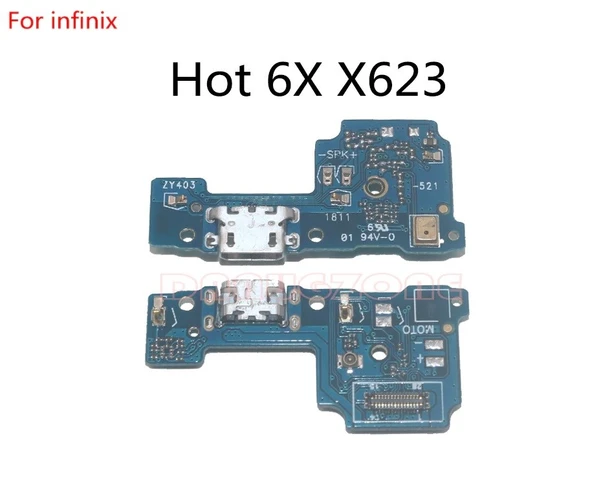 İnfinix Hot 6x Şarj Bordu Mikrofon Bordu A++Süper Kalite