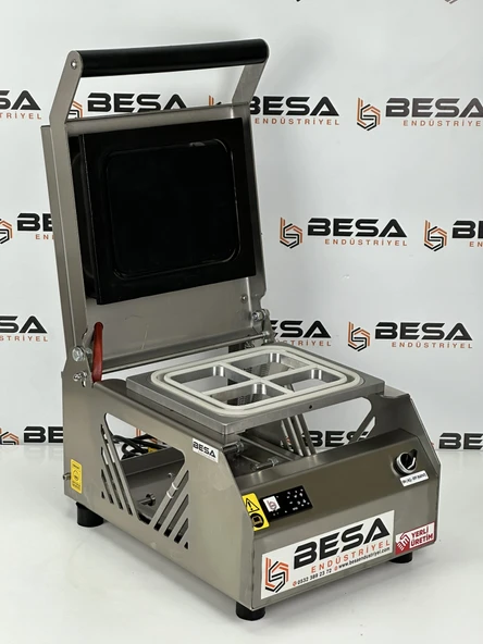 Dört Bölmeli Paslanmaz Tabak Ve Kase Kapatma Makinesi - 2