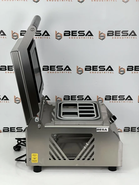 Altı Gözlü Paslanmaz Tabak Ve Kase Kapatma Makinesi - 3