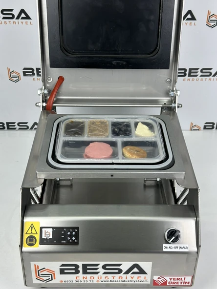 Altı Gözlü Paslanmaz Tabak Ve Kase Kapatma Makinesi - 7